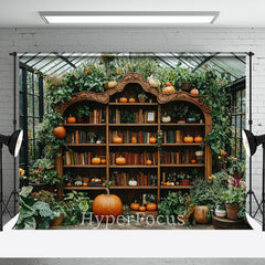 Aperturee - Aperturee Greenhouse Plant Wooden Bookshelf Spring Backdrop