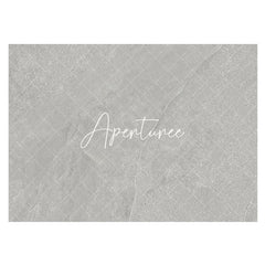 Aperturee - Aperturee Grey Mixed Nature Mable Texture Rubber Floor Mat