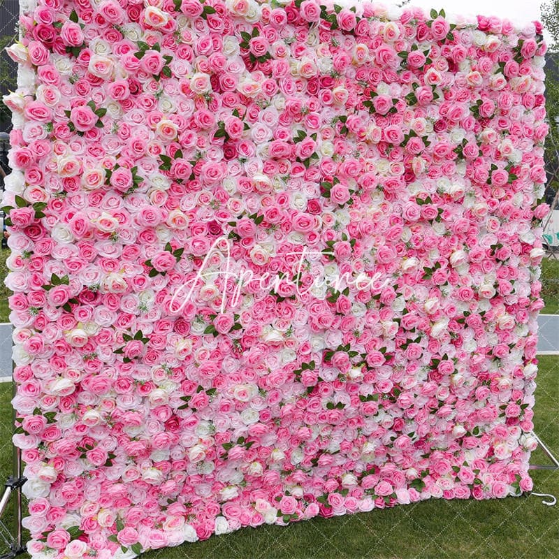 Aperturee - Aperturee High Quality Pink Artificial Flowers For Decoration