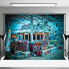 Aperturee - Aperturee Hip Hop Graffiti Wall Painting Architecture Backdrop