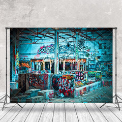 Aperturee - Aperturee Hip Hop Graffiti Wall Painting Architecture Backdrop