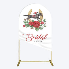 Aperturee - Aperturee Kentucky Derby Rose Leag Bridal Shower Arch Backdrop