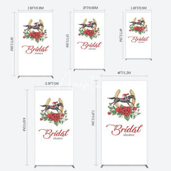 Aperturee - Aperturee Kentucky Derby Rose Leag Bridal Shower Rectangle Backdrop