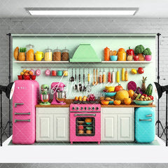 Aperturee - Aperturee Kitchen Supplies Tidy Display Photo Backdrop