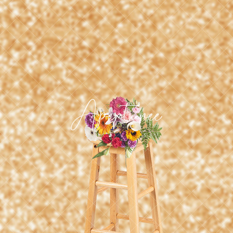 Aperturee - Aperturee Light Mirror Gold Dots Glitter Photography Backdrop