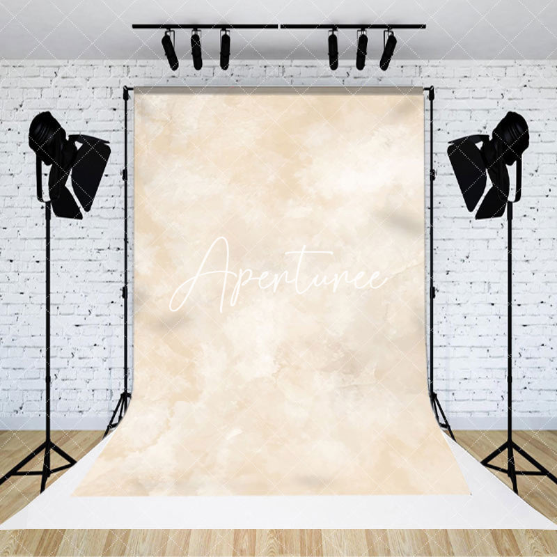 Aperturee - Aperturee Light Yellow Marble Abstract Photography Backdrop