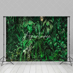 Aperturee - Aperturee Lush Green Leafy Plant Spring Photography Backdrop