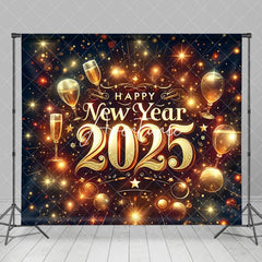 Aperturee - Aperturee Luxurious And Shining 2025 New Year Party Backdrop