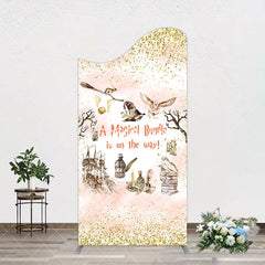 Aperturee - Aperturee Magical Bundle Wizard World Baby Shower Arch Backdrop