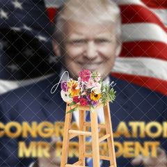 Aperturee - Aperturee Mr President Congrats Celebration 2025 Backdrop