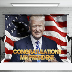 Aperturee - Aperturee Mr President Congrats Celebration 2025 Backdrop