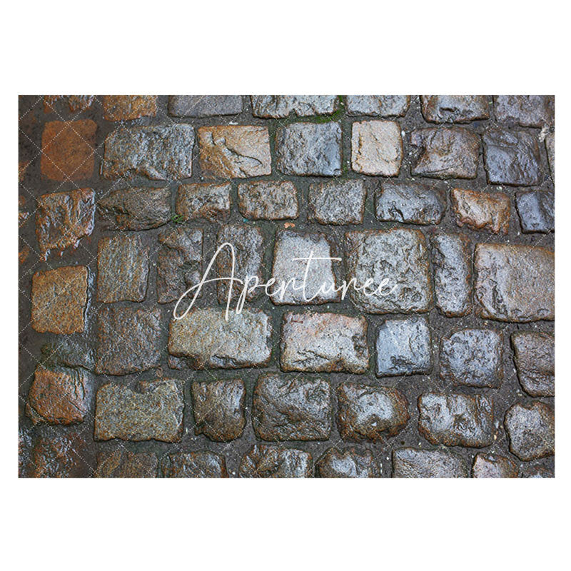 Aperturee - Aperturee Muddy Slippery Bricks Pavement Rubber Floor Mat