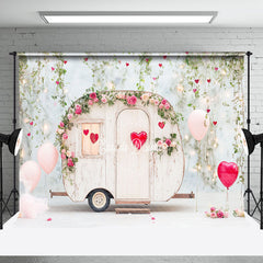 Aperturee - Aperturee Natural Plant Rose Motorhome Valentines Day Backdrop