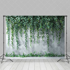 Aperturee - Aperturee Natural Vine Green Plant Spring Photography Backdrop