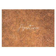 Aperturee - Aperturee Natural Yellow Soil Sand Gravel Rubber Floor Mat