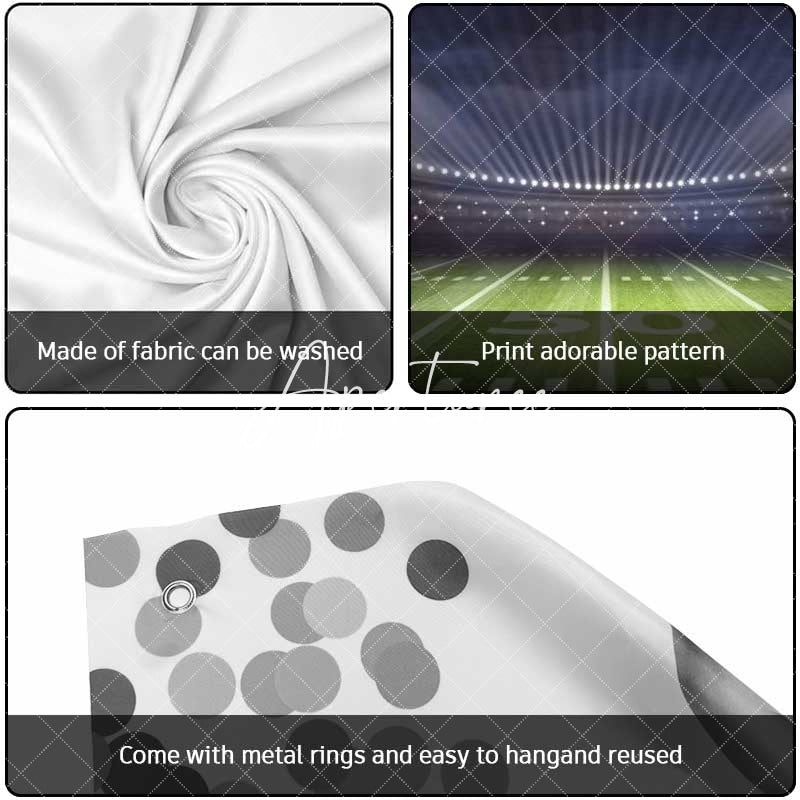 Aperturee - Aperturee Night Floodlit Football Goal Field Garage Door Banner