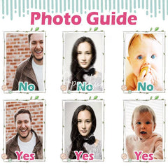 Aperturee - Aperturee Personalized Photo Face Blanket For Family Lovers