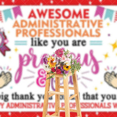 Aperturee - Aperturee Precious Few Administrative Professional Week Backdrop