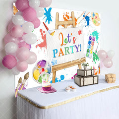 Aperturee - Aperturee Printing Color Graffiti Artboard Party Backdrop