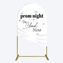 Aperturee - Aperturee Prom Night On Cloud Nine Birthday Party Arch Backdrop