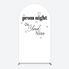 Aperturee - Aperturee Prom Night On Cloud Nine Birthday Party Arch Backdrop