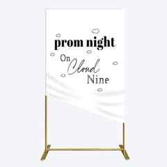 Aperturee - Aperturee Prom Night On Cloud Nine Birthday Party Rectangle Backdrop