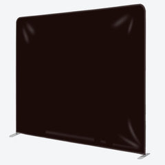 Aperturee - Aperturee Pure Solid Black Photo Booth Backdrop Cover For Decor