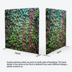 Aperturee - Aperturee Real Green Ivy Stone Wall Backdrop For Party Decor