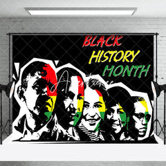 Aperturee - Aperturee Red Yellow Green Hero Black History Month Backdrop