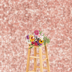 Aperturee - Aperturee Romantic Rose Gold Twinkling Photography Backdrop