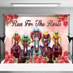 Aperturee - Aperturee Romantic Run For The Roses Kentucky Derby Backdrop