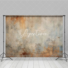 Aperturee - Aperturee Rusty Retro Walls Old Style Photography Backdrop