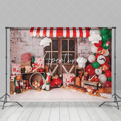 Aperturee - Aperturee Shop Theme Christmas Cake Smash Photography Backdrop