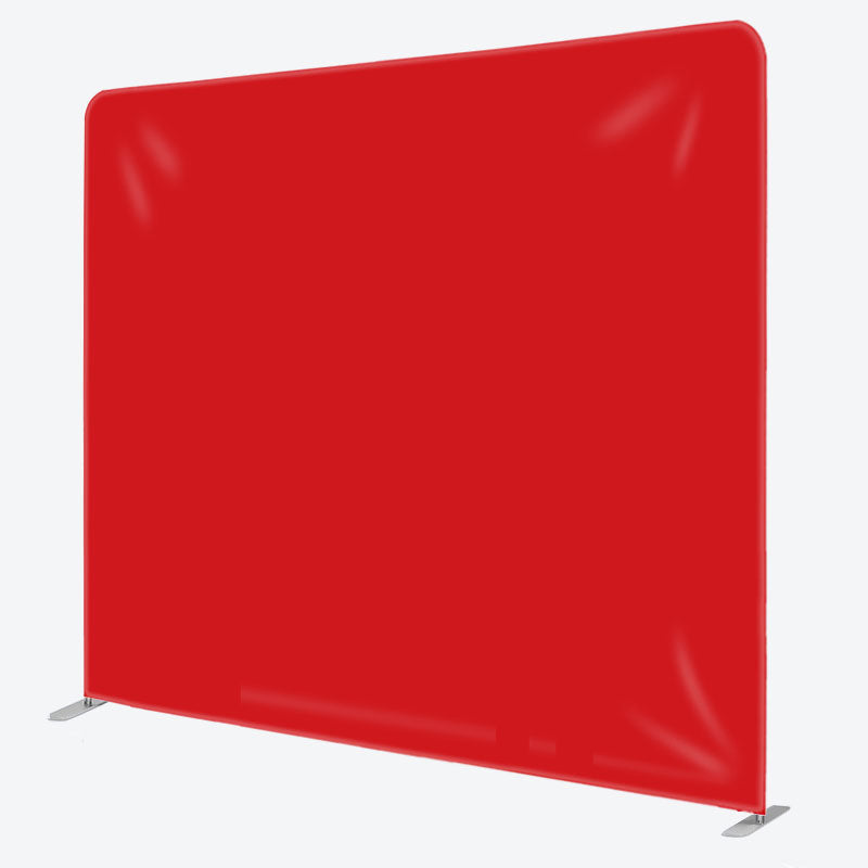 Aperturee - Aperturee Simple Solid Red Fabric Backdrop Cover For Photo Booth