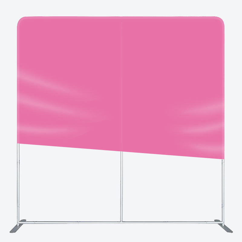 Aperturee - Aperturee Solid Pink Sweet Professional Photography Backdrop Cover