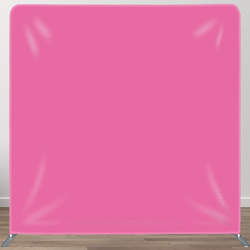 Aperturee - Aperturee Solid Pink Sweet Professional Photography Backdrop Cover