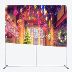 Aperturee - Aperturee Sparkle Colorful Light Bokeh Pillow Cover Backdrop