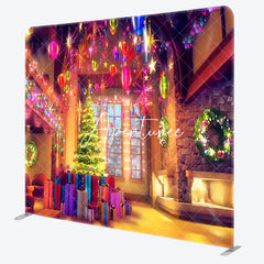 Aperturee - Aperturee Sparkle Colorful Light Bokeh Pillow Cover Backdrop