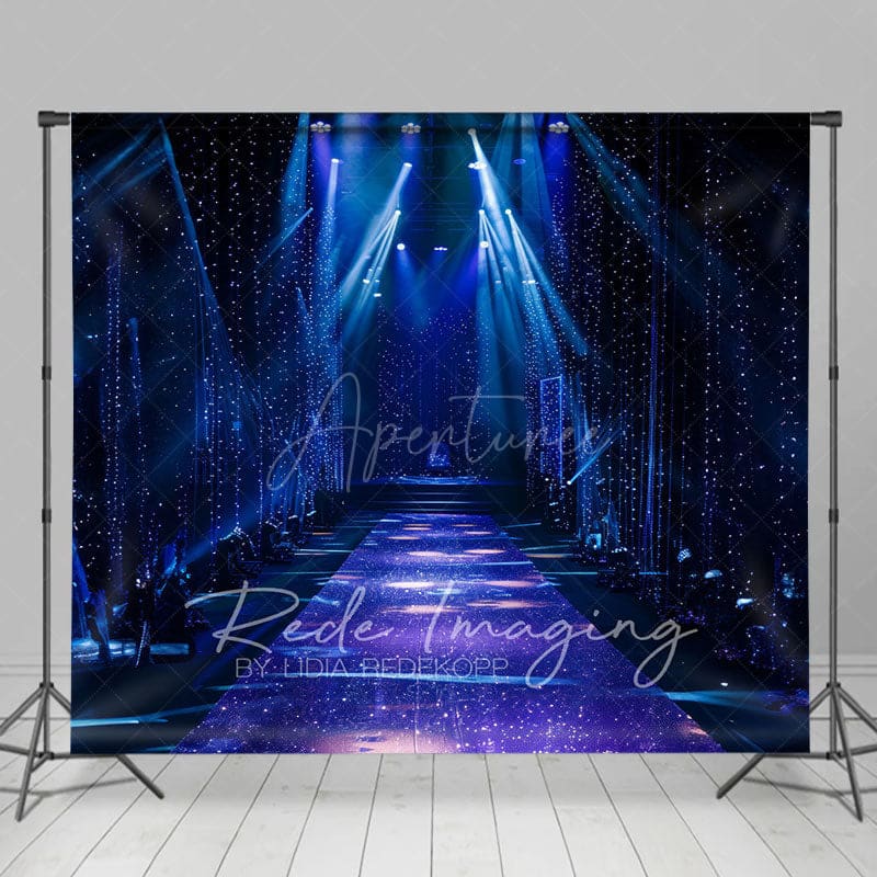 Aperturee - Aperturee Sparkle Model Runway Dance Party Stage Photo Backdrop