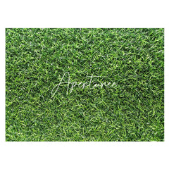 Aperturee - Aperturee Spring Natural Green Lawn Grass Rubber Floor Mat