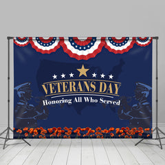 Aperturee - Aperturee Stars America Patriotic Party Veterans Day Backdrop