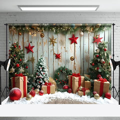 Aperturee - Aperturee Stars Decoration Wall Garland Christmas Backdrop