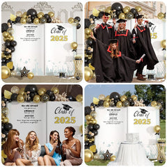 Aperturee - Aperturee Story Book Graduation Party Photo Booth Backdrop
