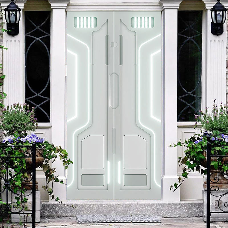 Aperturee - Aperturee Technological Space Capsule Bright Party Door Cover