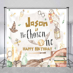 Aperturee - Aperturee The Chosen One Magical Custom Name Birthday Backdrop