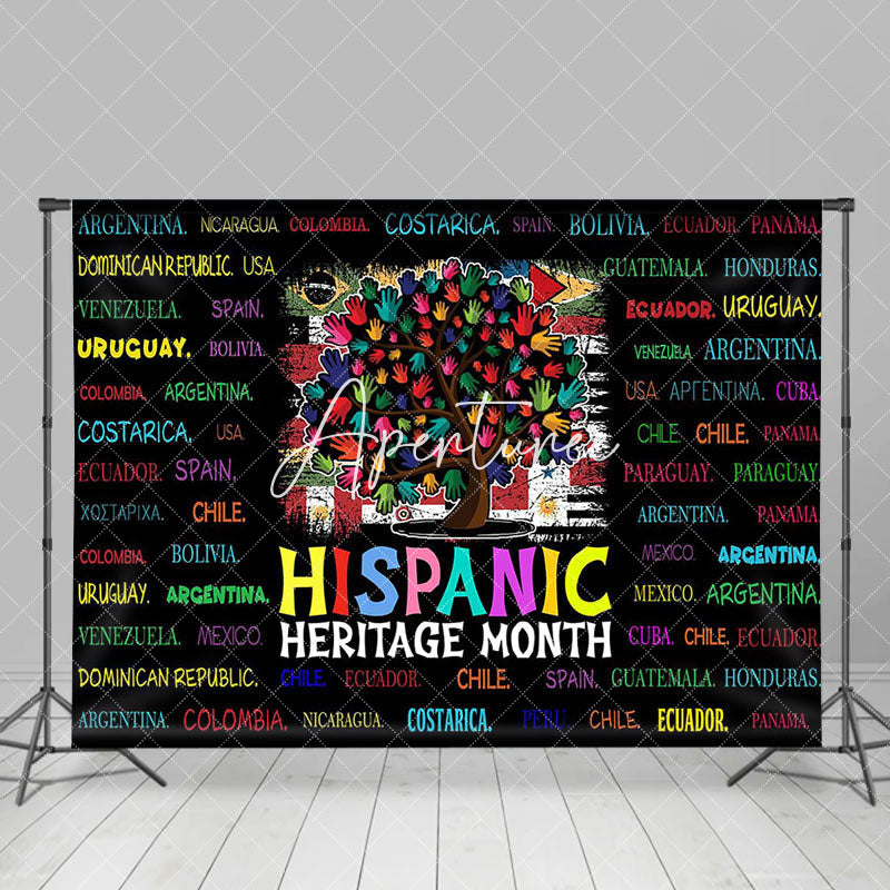 Aperturee - Aperturee Trees Names Black Hispanic Heritage Month Backdrop