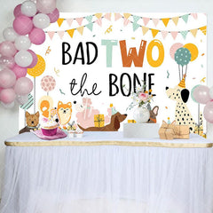 Aperturee - Aperturee Various Dogs Bad Two The Bone Happy Birthday Backdrop