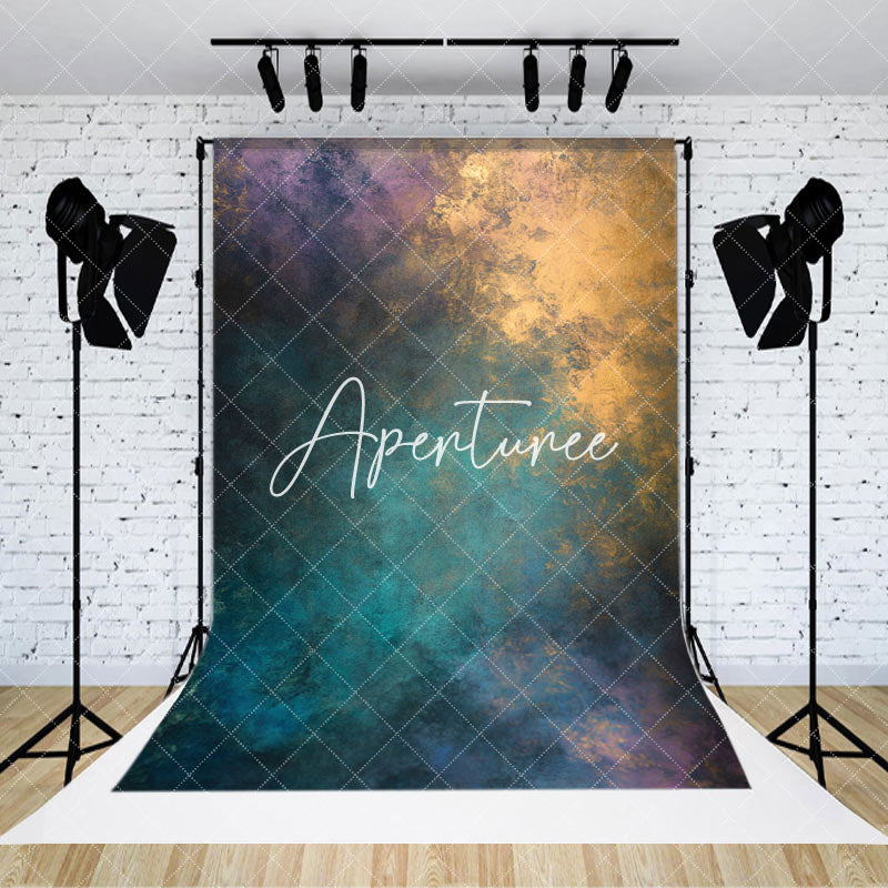 Aperturee - Aperturee Warm Mystical Abstract Color Sky Transition Backdrop