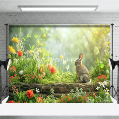 Aperturee - Aperturee Warm Peaceful Easter Eggs Themed Spring Backdrop