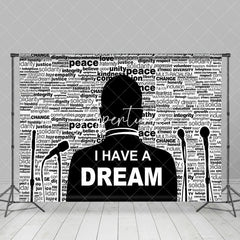 Aperturee - Aperturee White Black Speech I Have A Dream Mlk Day Backdrop